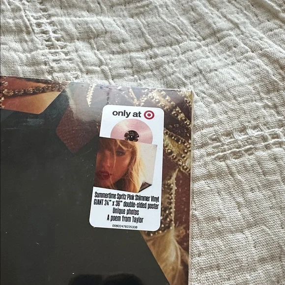 Target Exclusive The Life of a Showgirl Spritz Pink Vinyl Record